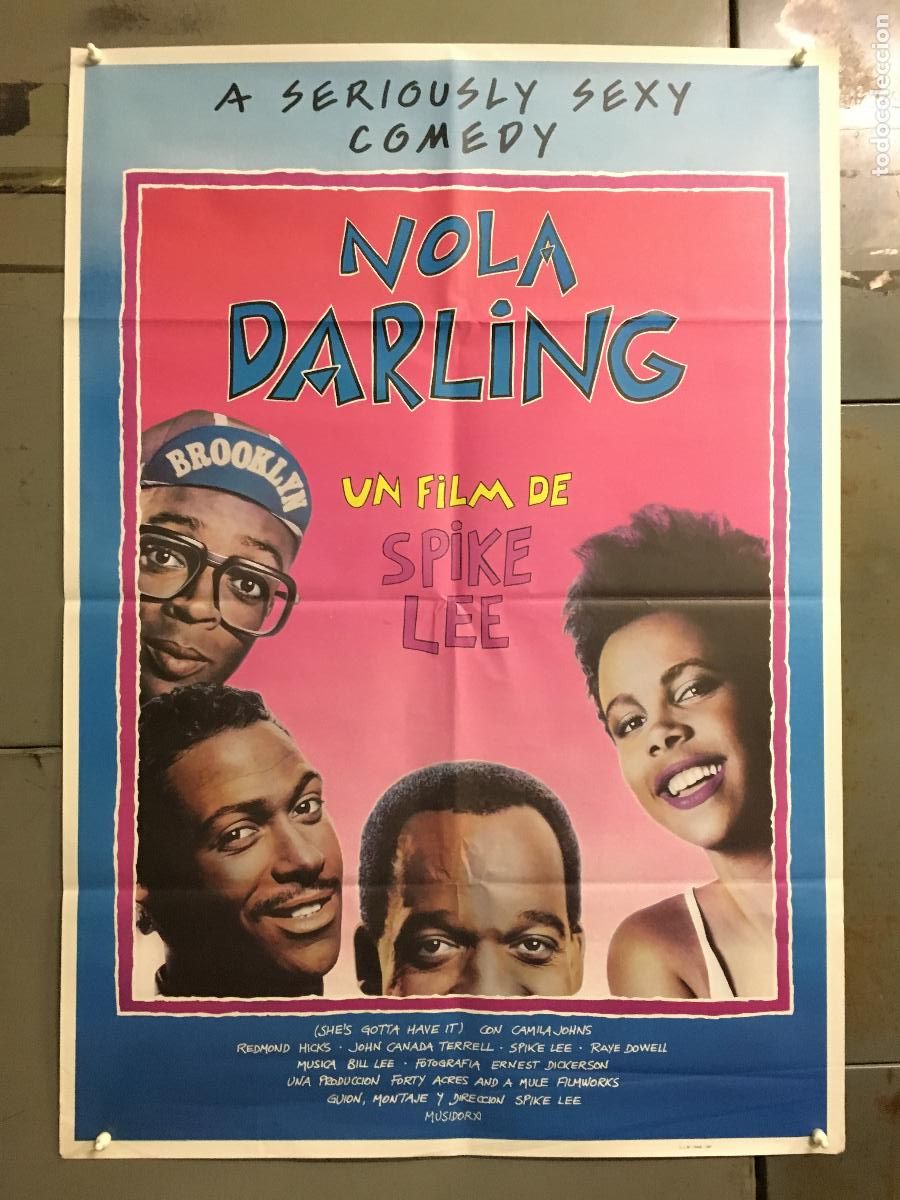 Cine: AFM14 NOLA DARLING SPIKE LEE POSTER ORIGINAL 70X100 ESTRENO h6