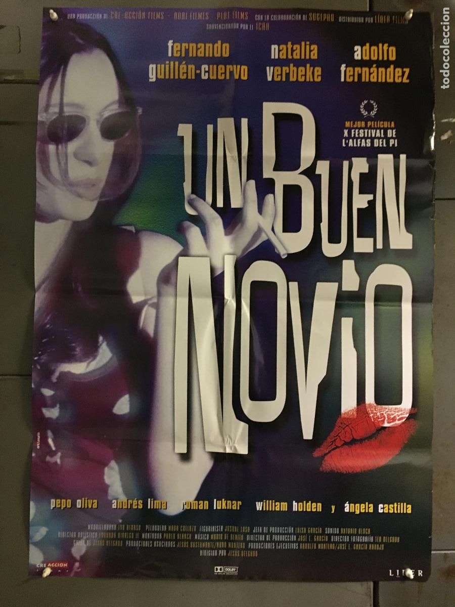 Cine: AFM20 UN BUEN NOVIO FERNADO GUILLEN CUERVO NATALIA VERBEKE POSTER ORIGINAL ESTRENO 70X100 h5