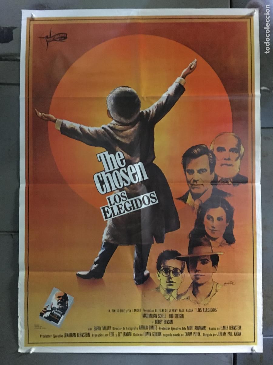 Cinema: AFM21 LOS ELEGIDOS MAXIMILIAN SCHELL ROD STEIGER ROBBY BENSON POSTER ORIGINAL 70X100 ESTRENO h3