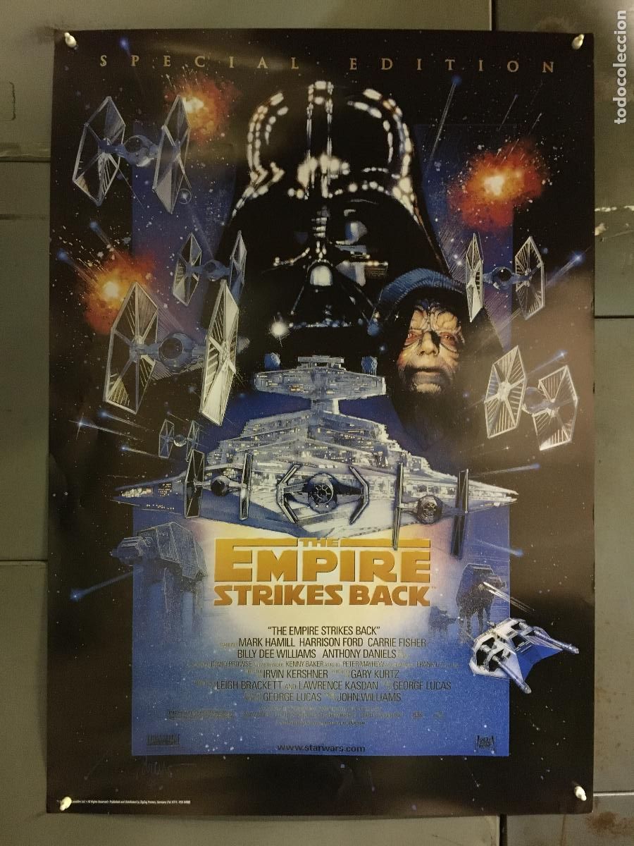 Cine: R0305 EL IMPERIO CONTRAATACA EDICION ESPECIAL STAR WARS POSTER 70X100 h4