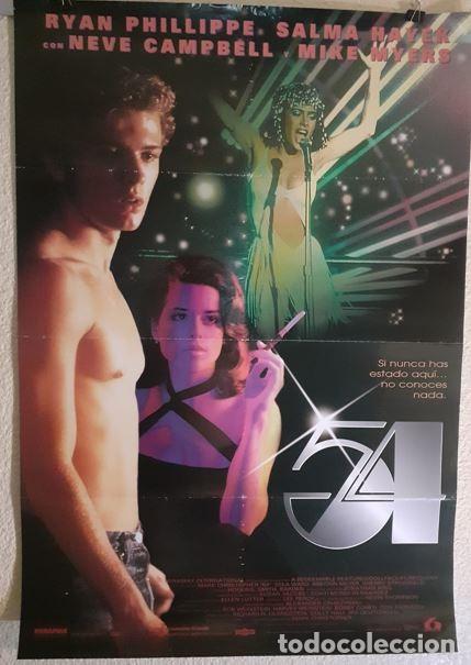 Cine: EXCEPCIONAL CARTEL DE CINE ORIGINAL: 54 (STUDIO 54) - ESTRENO OFICIAL 1998