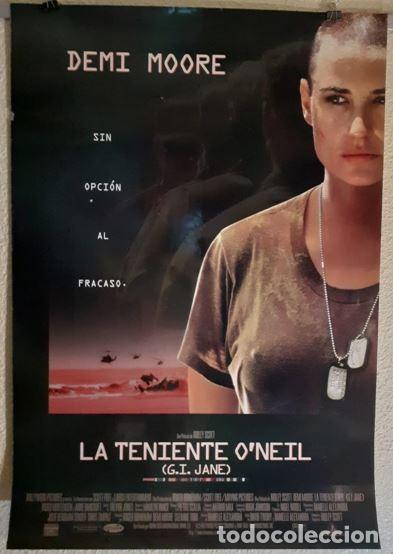 Cine: Cartel original de cine: La Teniente O'Neil (G.I. Jane) - Estreno oficial 1997