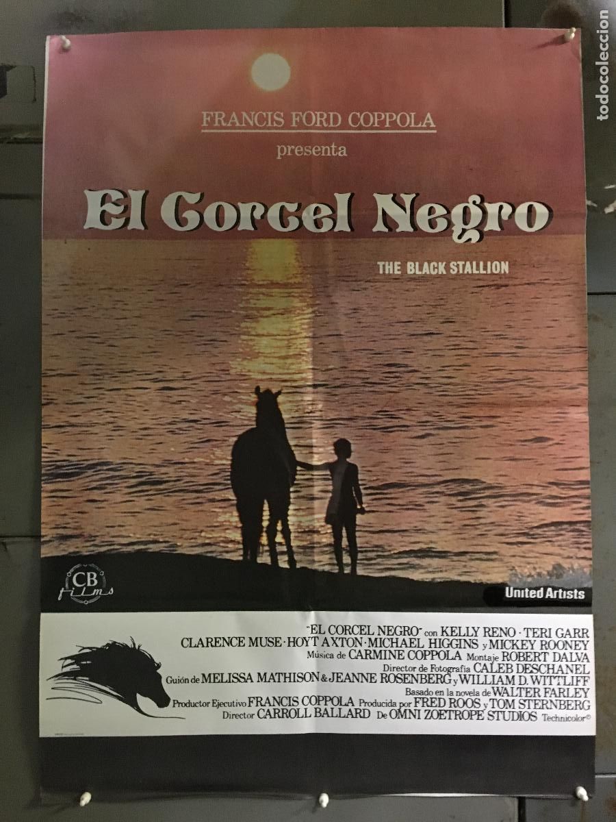 Cine: AFM89 EL CORCEL NEGRO MICKEY ROONEY POSTER ORIGINAL 70X100 ESTRENO h5