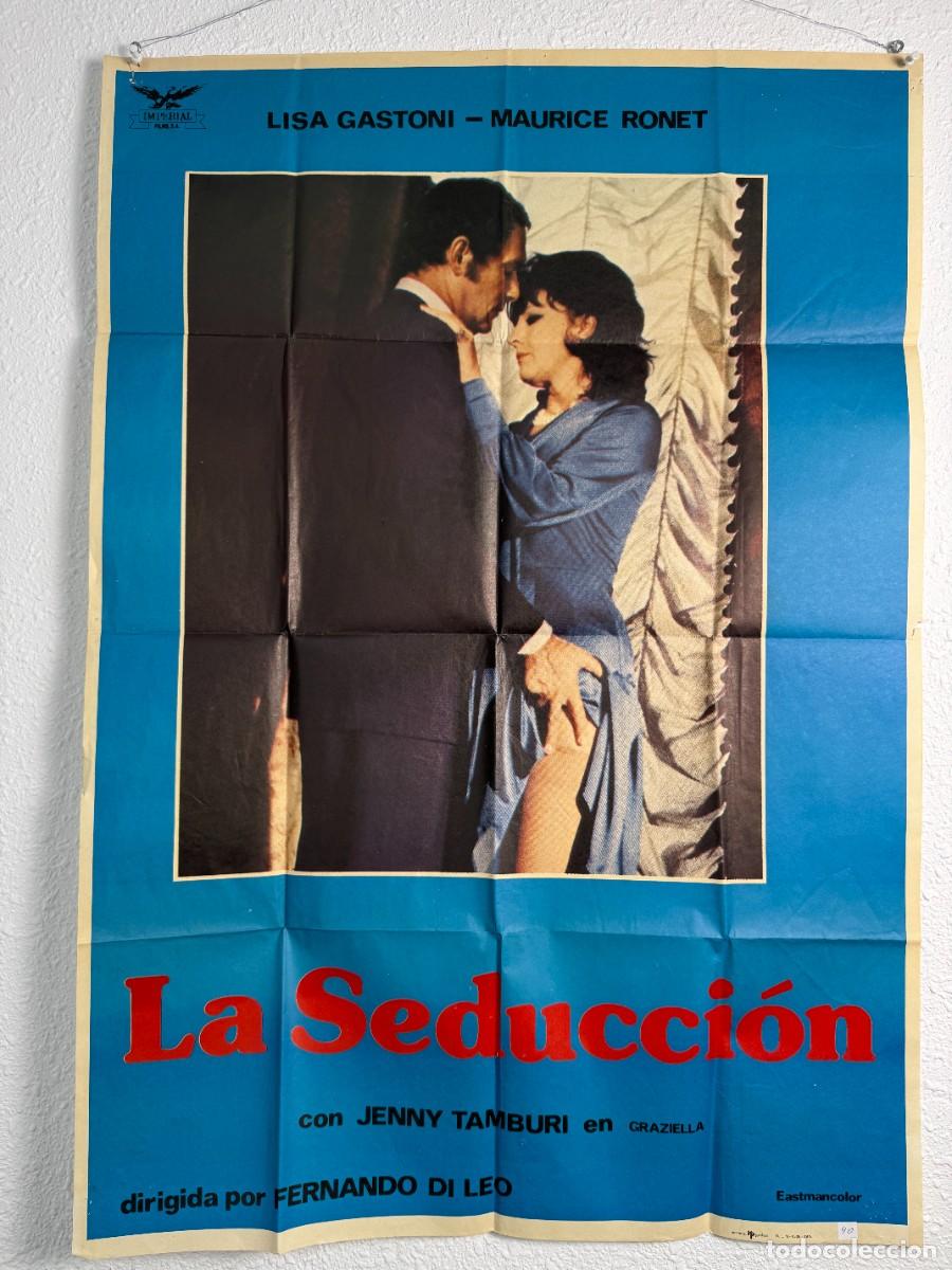 Cinema: Cartel Original Cine Espa&ntilde;ol La Seducci&oacute;n (1973) 70x100 cm | Fernando Di Leo | Lisa Gastoni P&oacute;ster40