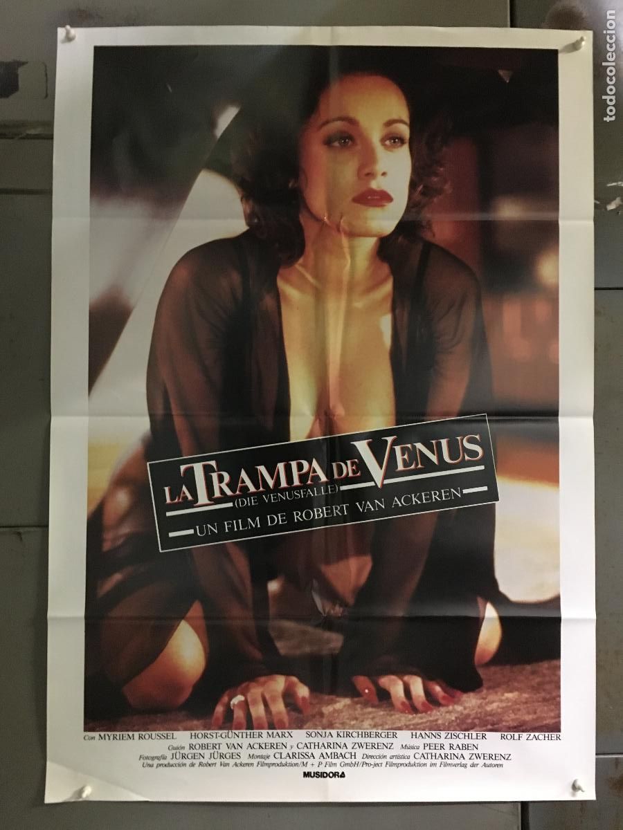 Cine: AFN02 LA TRAMPA DE VENUS MYRIEM ROUSSEL ROBERT VAN ACKEREN POSTER ORIGINAL 70X100 ESTRENO h3