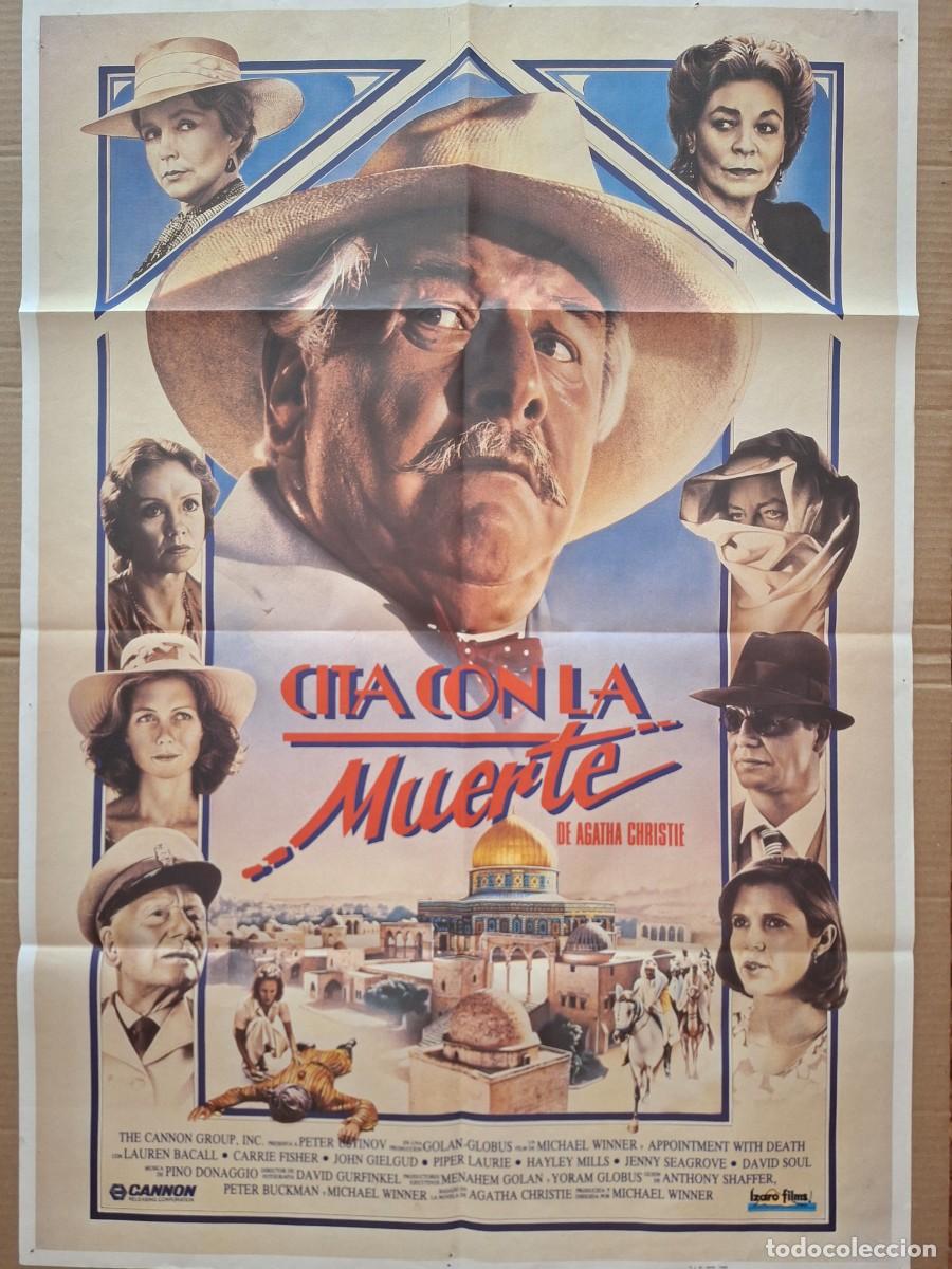 Cine: CARTEL CINE PELICULA CITA CON LA MUERTE LAUREN BACALL A&Ntilde;O 1988 A 237