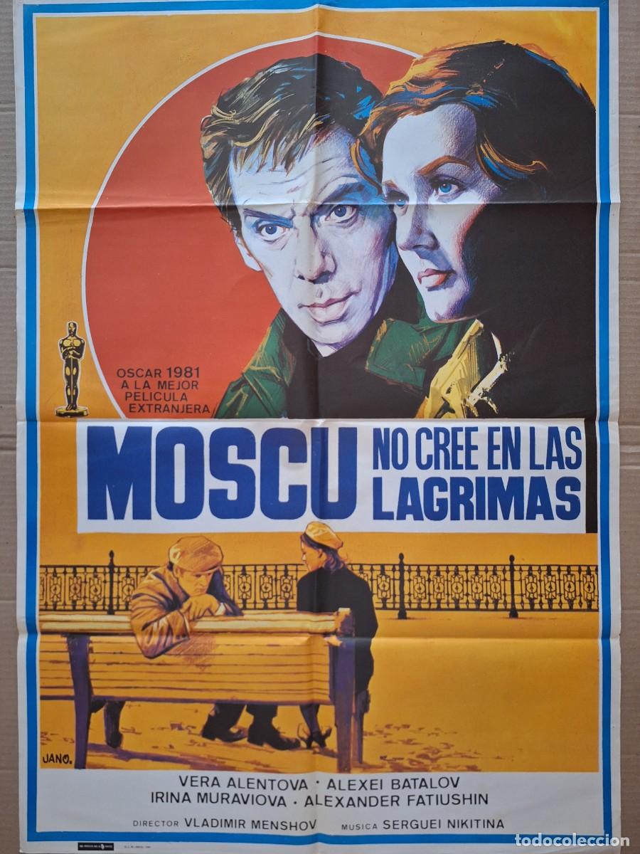 Kino: CARTEL CINE PELICULA MOSCU NO CREE EN LAS LAGRIMAS OSCAR 1981 ILUSTRA JANO A 238