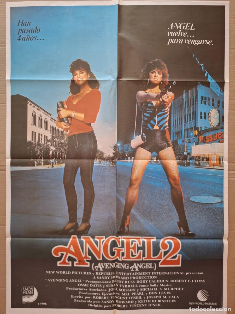Cine: CARTEL CINE PELICULA ANGEL 2 BETSY RUSS A&Ntilde;O 1985 A 240