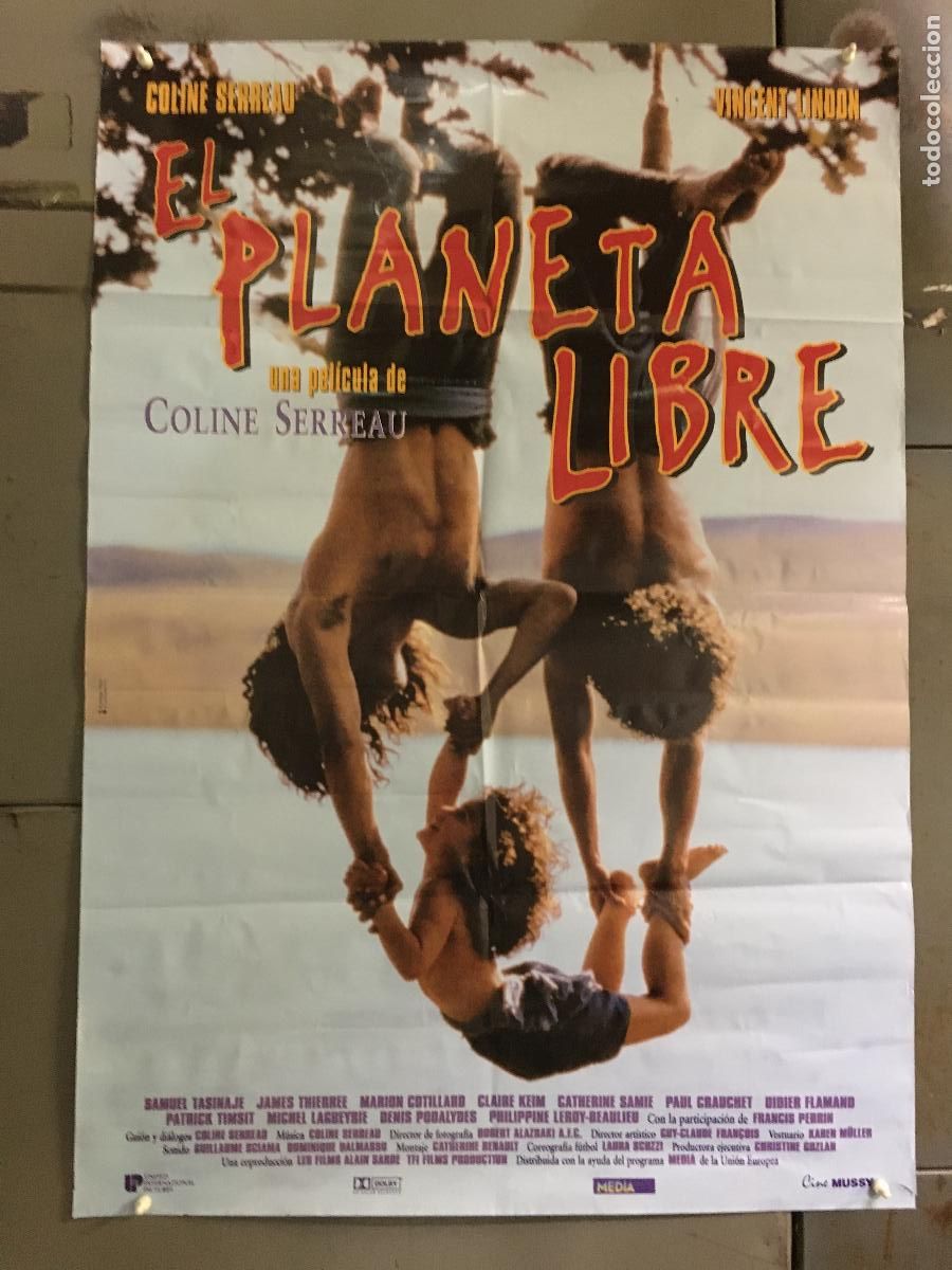 Cine: AFN69 EL PLANETA LIBRE COLINE SERREAU POSTER ORIGINAL 70X100 ESTRENO h1