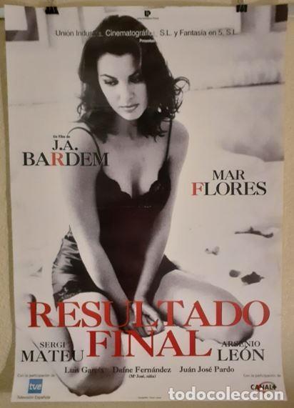 Cine: Cartel de cine original de &eacute;poca - Resultado Final (1997) - Colecci&oacute;n particular