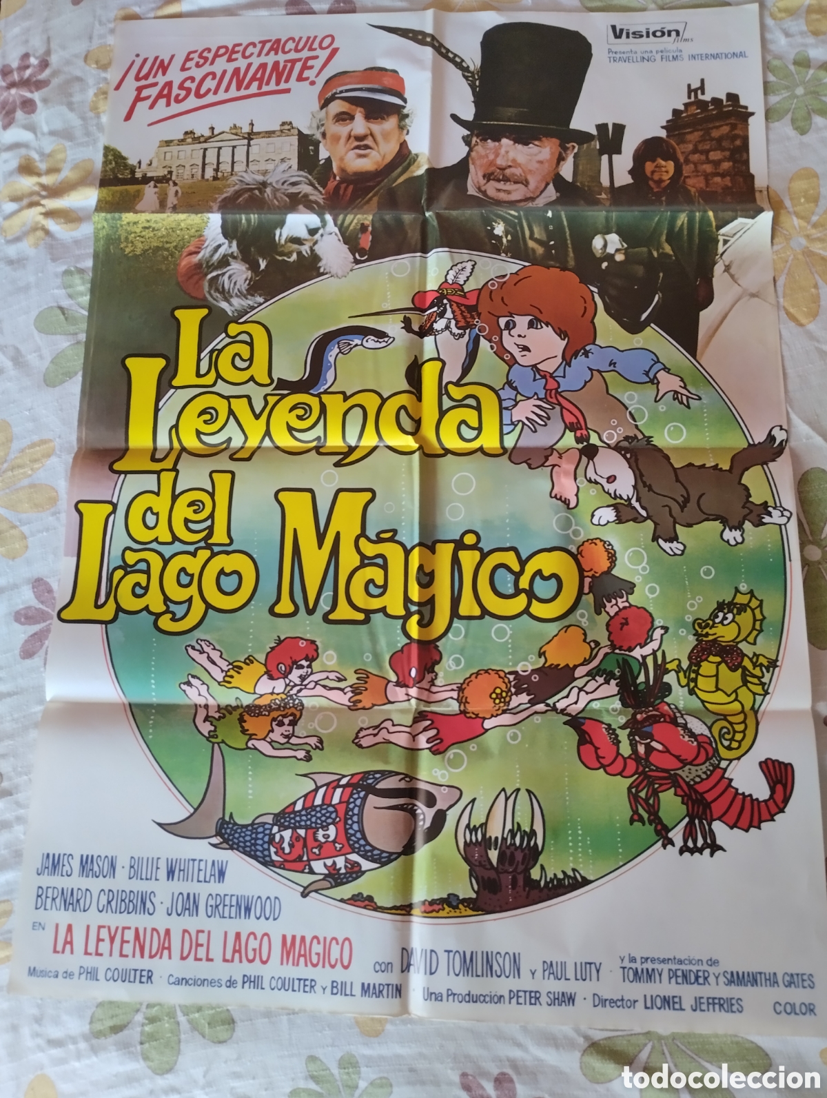 Cine: CARTEL POSTER - LA LEYENDA DEL LAGO M&Aacute;GICO 70 x 100