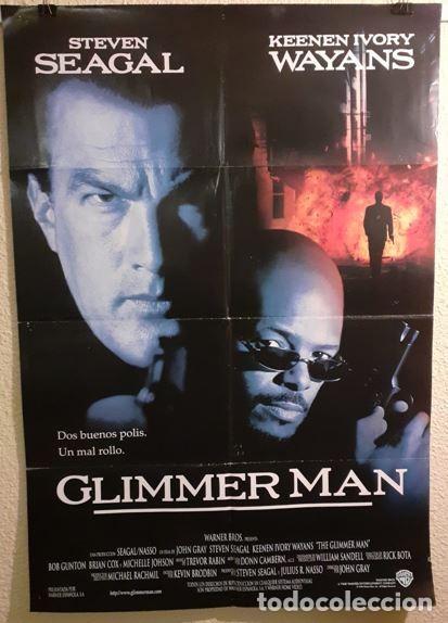 Cine: Cartel de cine original de &eacute;poca - Glimmer Man (1996) - Colecci&oacute;n particular