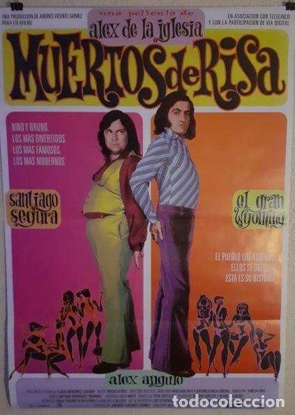 Cine: Cartel original de cine &rdquo;Muertos de Risa&rdquo; (1999) - Colecci&oacute;n particular