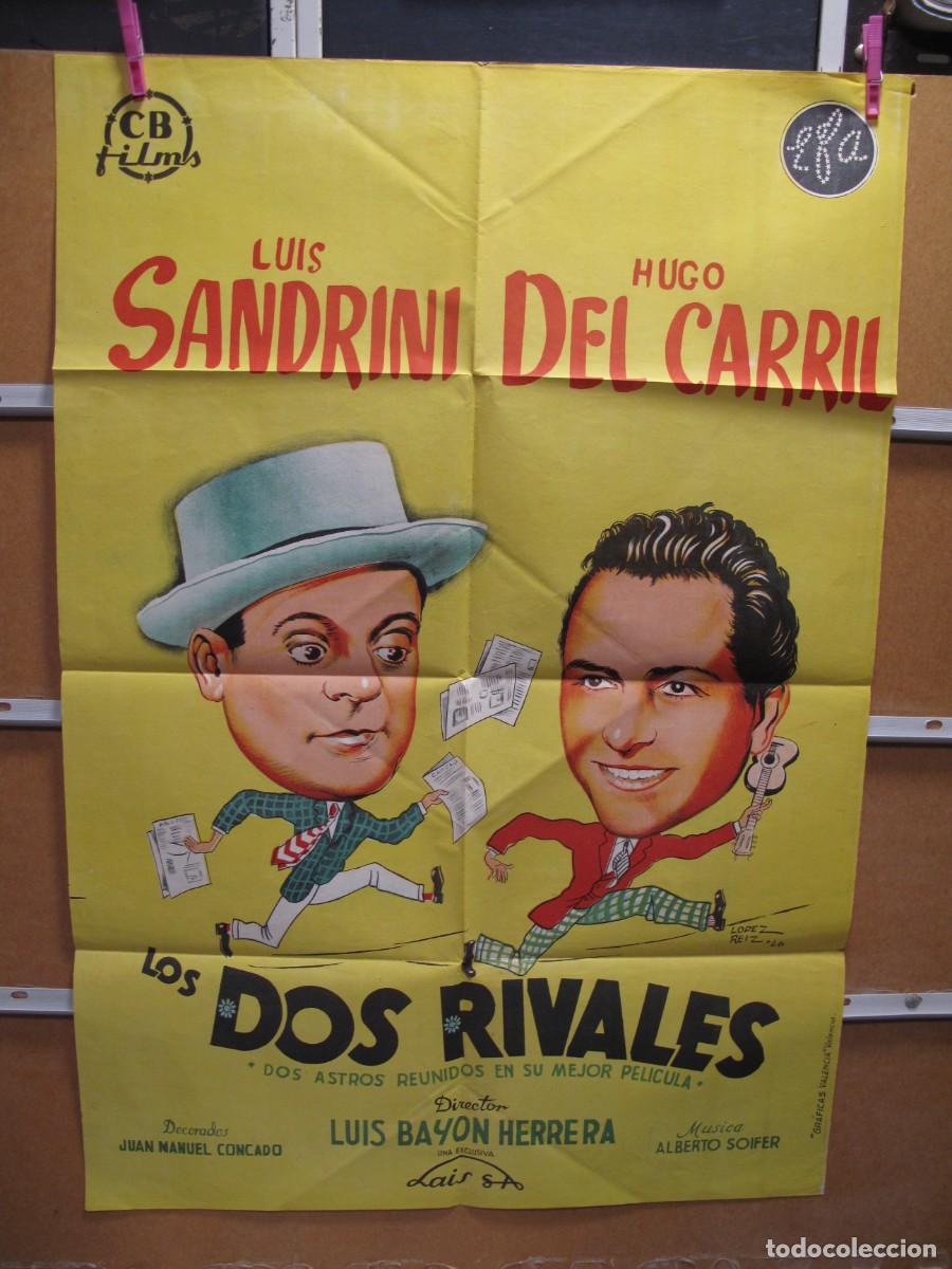 Cine: LOS DOS RIVALES POSTER DE CINE ORIGINAL