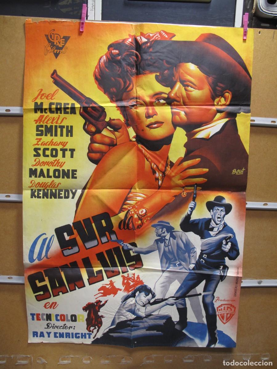 Cine: AL SUR DE SAN LUIS POSTER DE CINE ORIGINAL