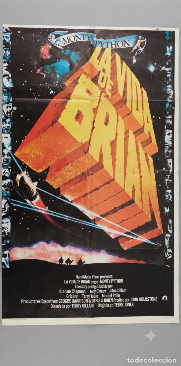 Cine: La vida de Brian. Cartel Cine. Monty Pithon
