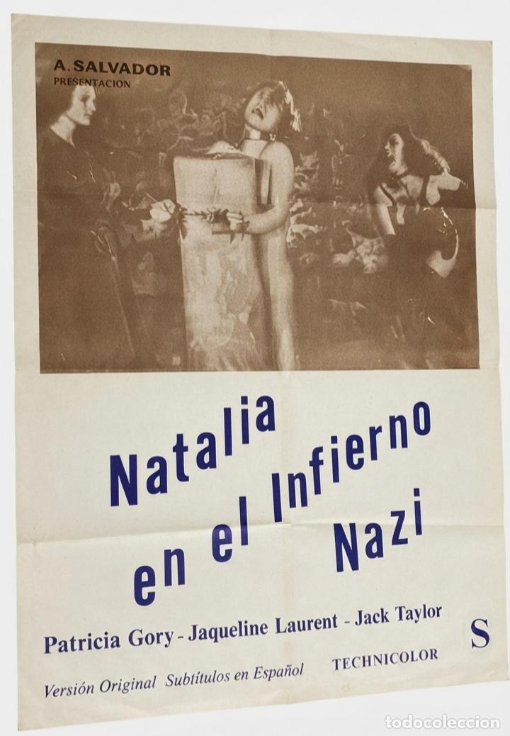 Cin&eacute;ma: Natalia en el infierno nazi. Cartel Cine