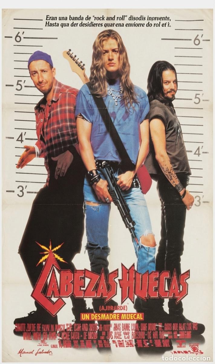 Cinema: Cabezas huecas. Cartel Cine