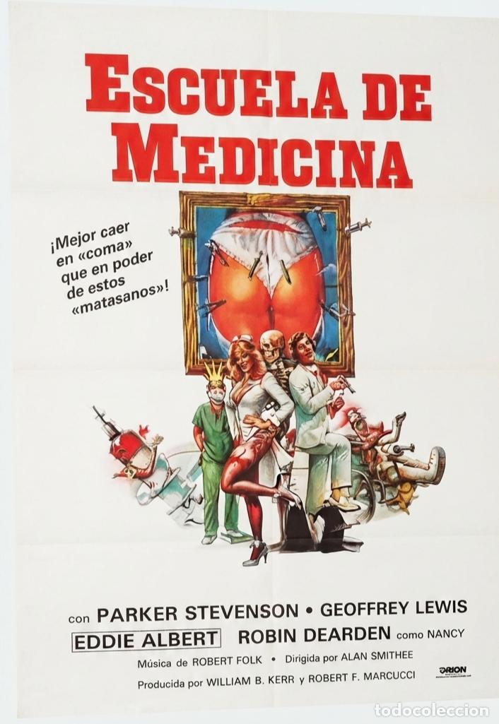 Cinema: Escuela de medicina. Cartel Cine