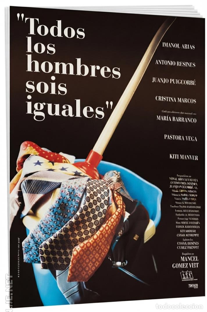 Cin&eacute;ma: Todos los hombres sois iguales. Cartel Cine