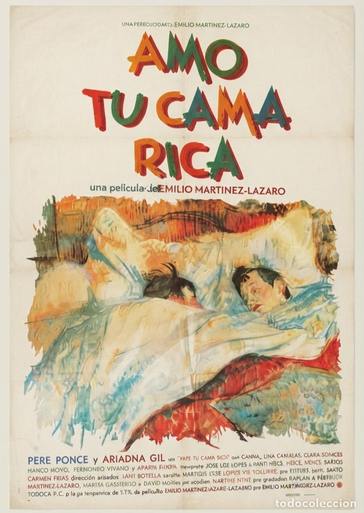 Cinema: Amo tu cama rica. Cartel Cine