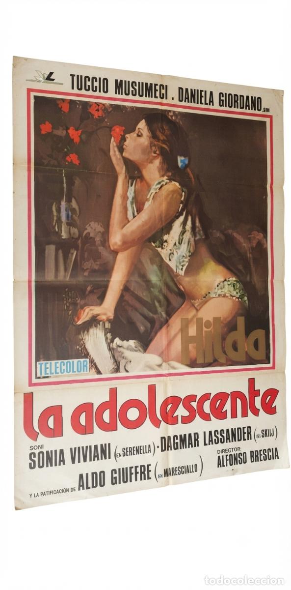 Kino: Hilda La adolescente. Cartel Cine