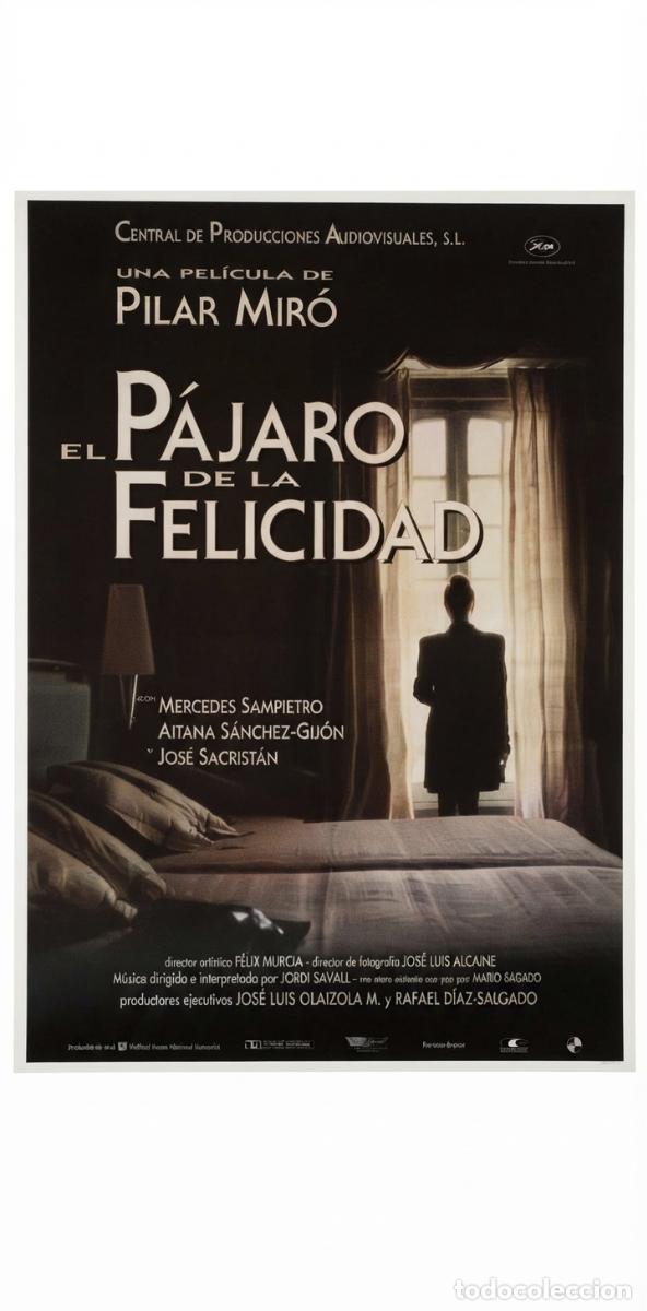 Cin&eacute;ma: El p&aacute;jaro de la felicidad. Cartel Cine