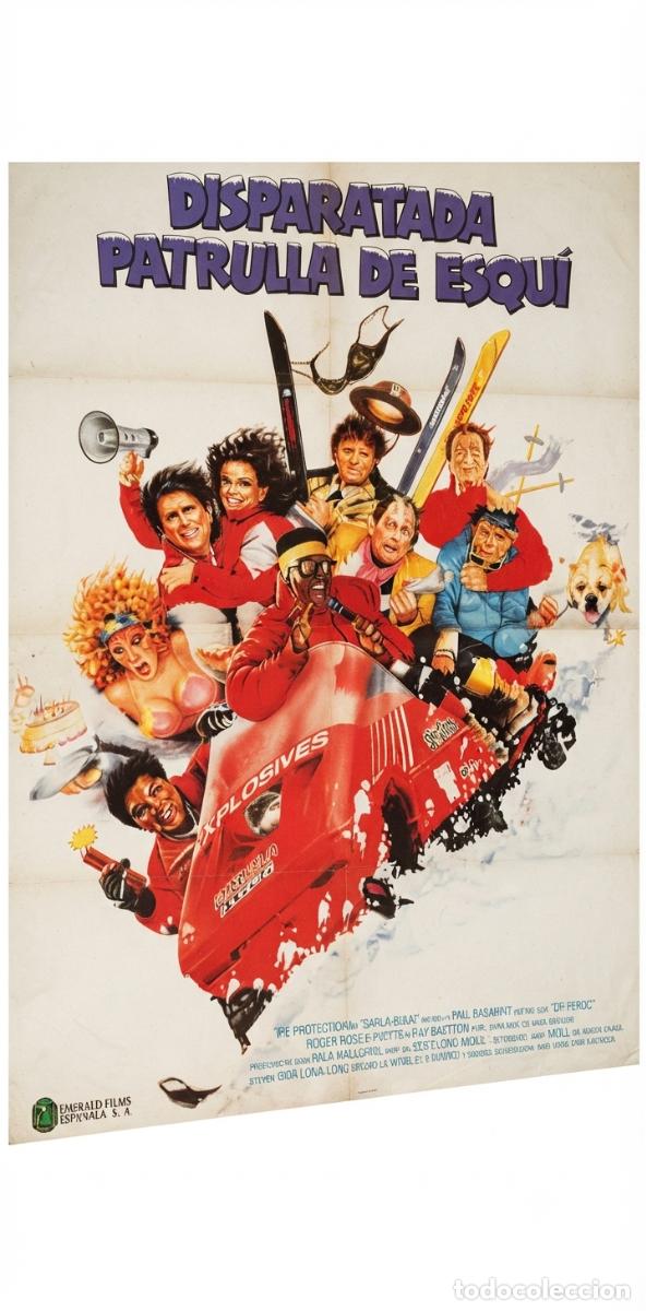 Kino: Disparatada patrulla de esqu&iacute;. Cartel Cine