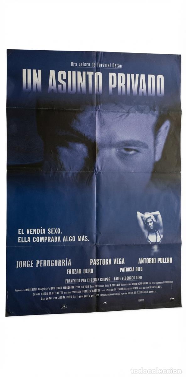 Kino: Un asunto privado. Cartel Cine