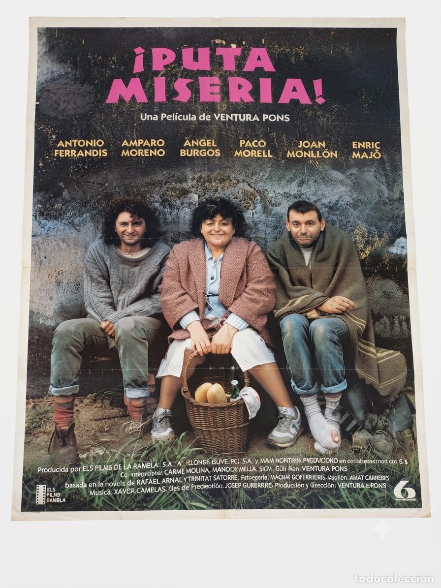 Cinema: Puta miseria!. Cartel Cine