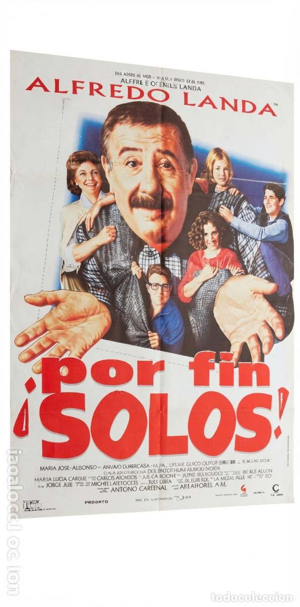 Cinema: Por fin solos. Cartel Cine
