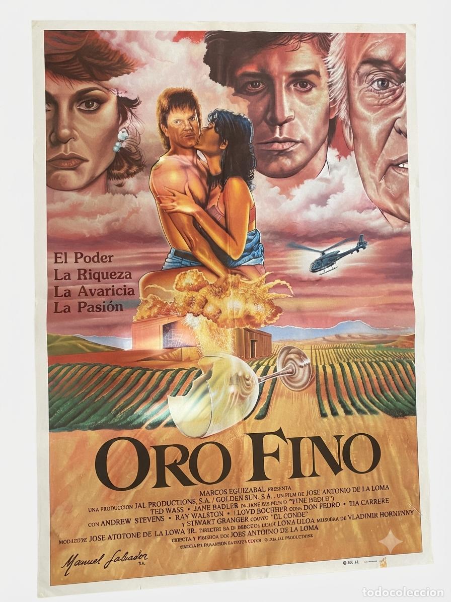 Cin&eacute;ma: ORO FINO. CARTEL DE CINE