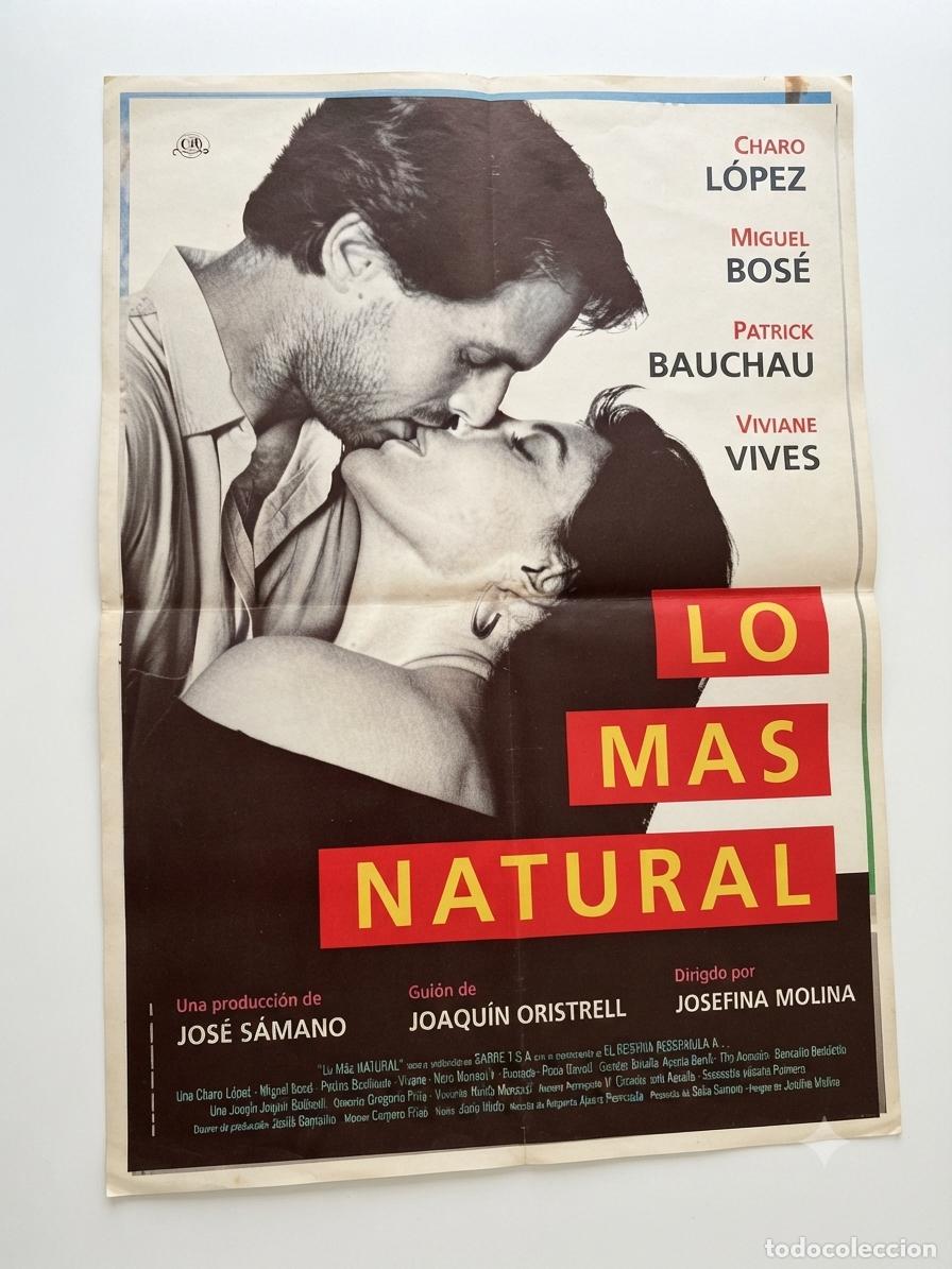 Cin&eacute;ma: LO M&Aacute;S NATURAL. CARTEL DE CINE