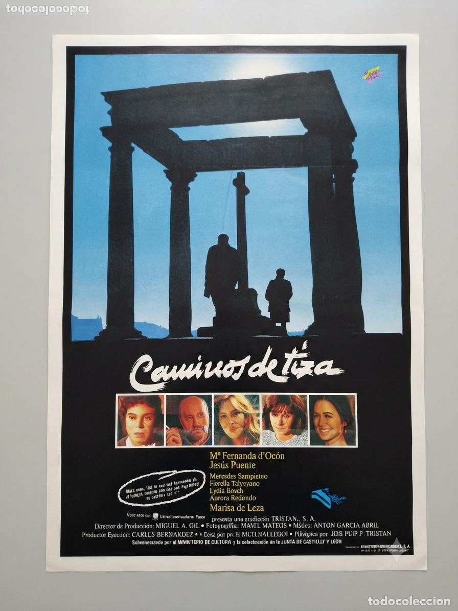 Kino: Caminos de tiza. Cartel Cine
