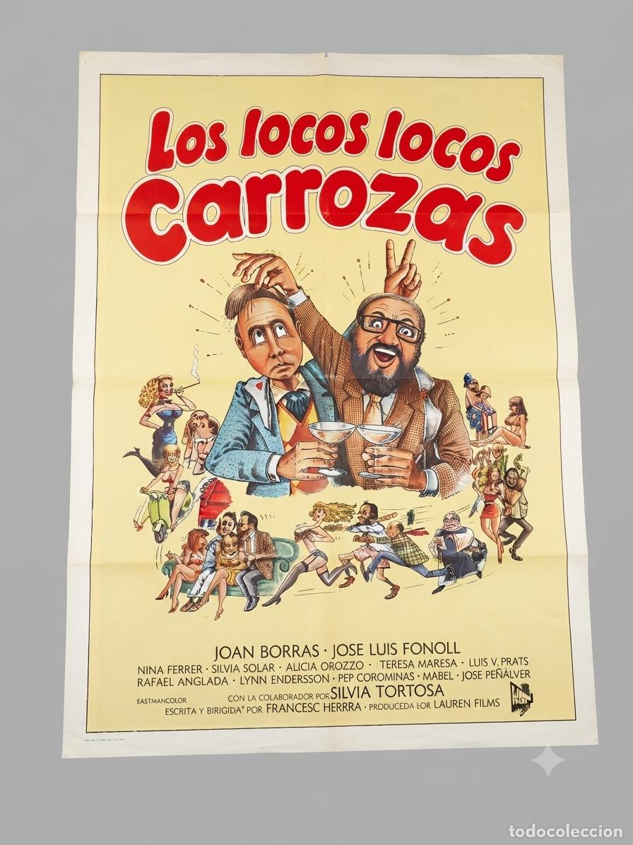 Kino: Los locos locos carrozas. Cartel Cine