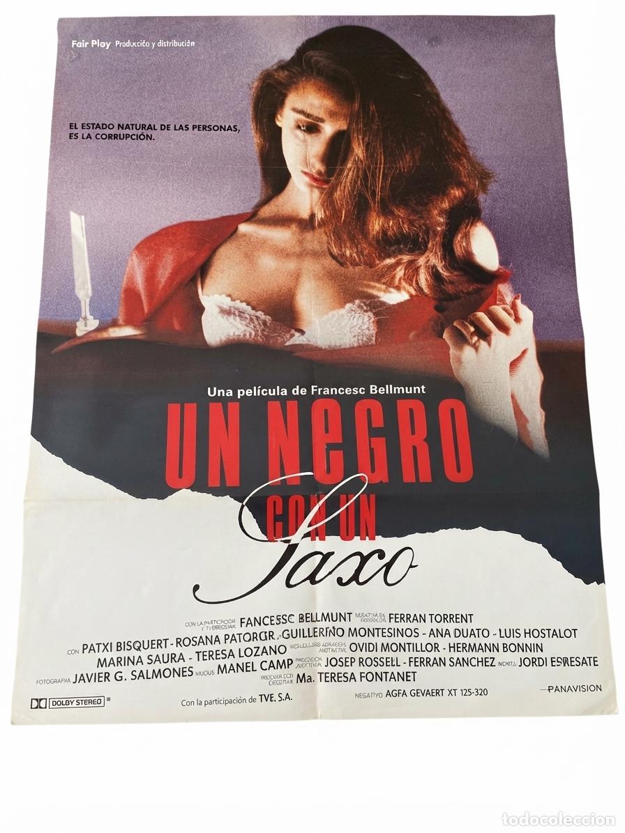 Kino: Un negro con un saxo. Cartel Cine