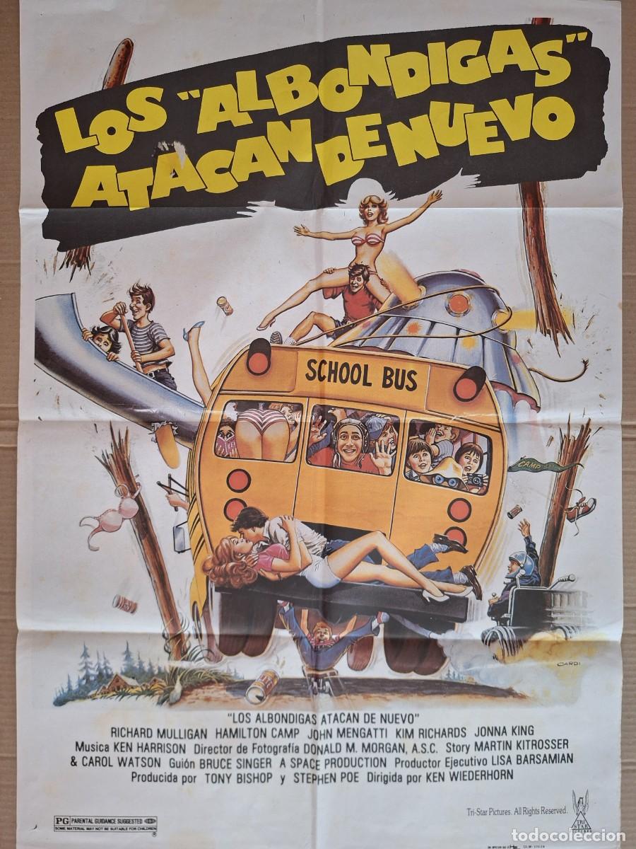 Cine: CARTEL CINE PELICULA LOS ALBONDIGAS ATACAN DE NUEVO RICHARD MULLIGAN A 279