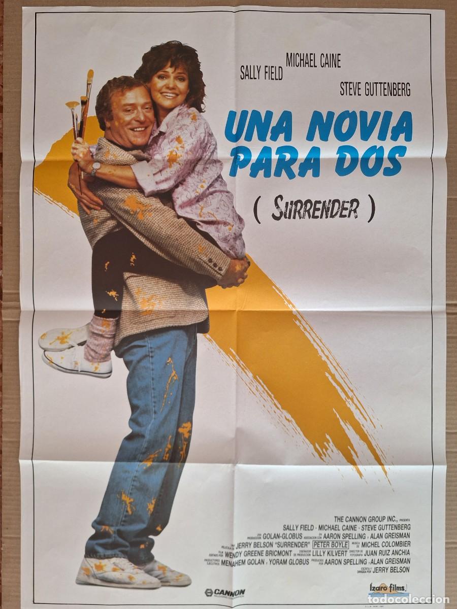 Cine: CARTEL CINE PELICULA UNA NOVIA PARA DOS MICHAEL CAINE SALLY FIELD A&Ntilde;O 1987 A 280
