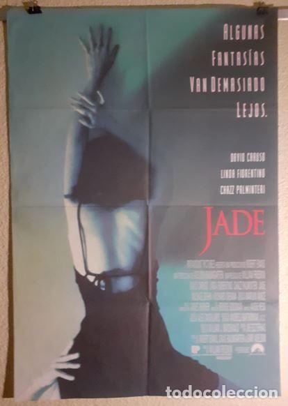 Cine: Cartel original de cine &rdquo;Jade&rdquo; (1995) William Friedkin - Colecci&oacute;n particular