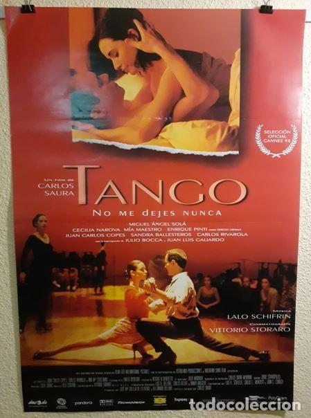 Cine: Cartel Original De Cine &rdquo;Tango&rdquo; (1998) Carlos Saura - Colecci&oacute;n particular