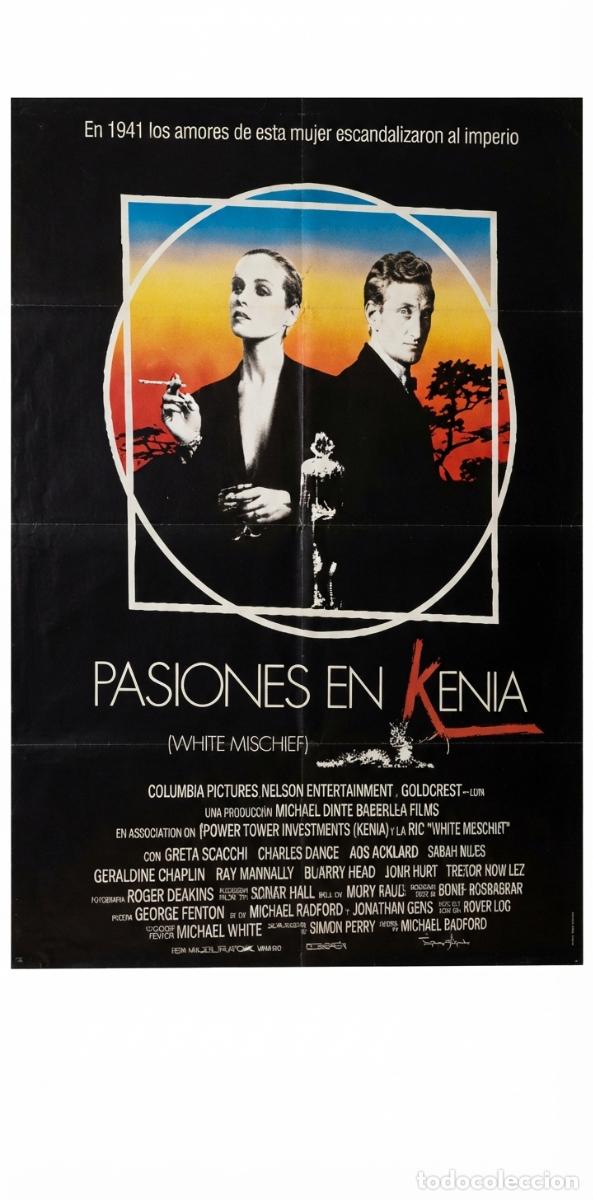 Cinema: Pasiones en Kenia . Cartel Cine