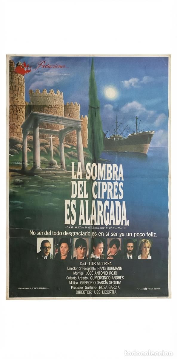 Kino: La sombra del cipr&eacute;s es alargada. Cartel Cine