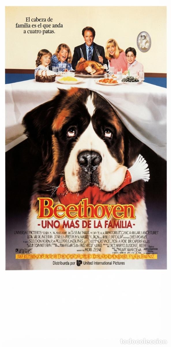 Kino: Beethoven uno m&aacute;s en familia. Cartel Cine