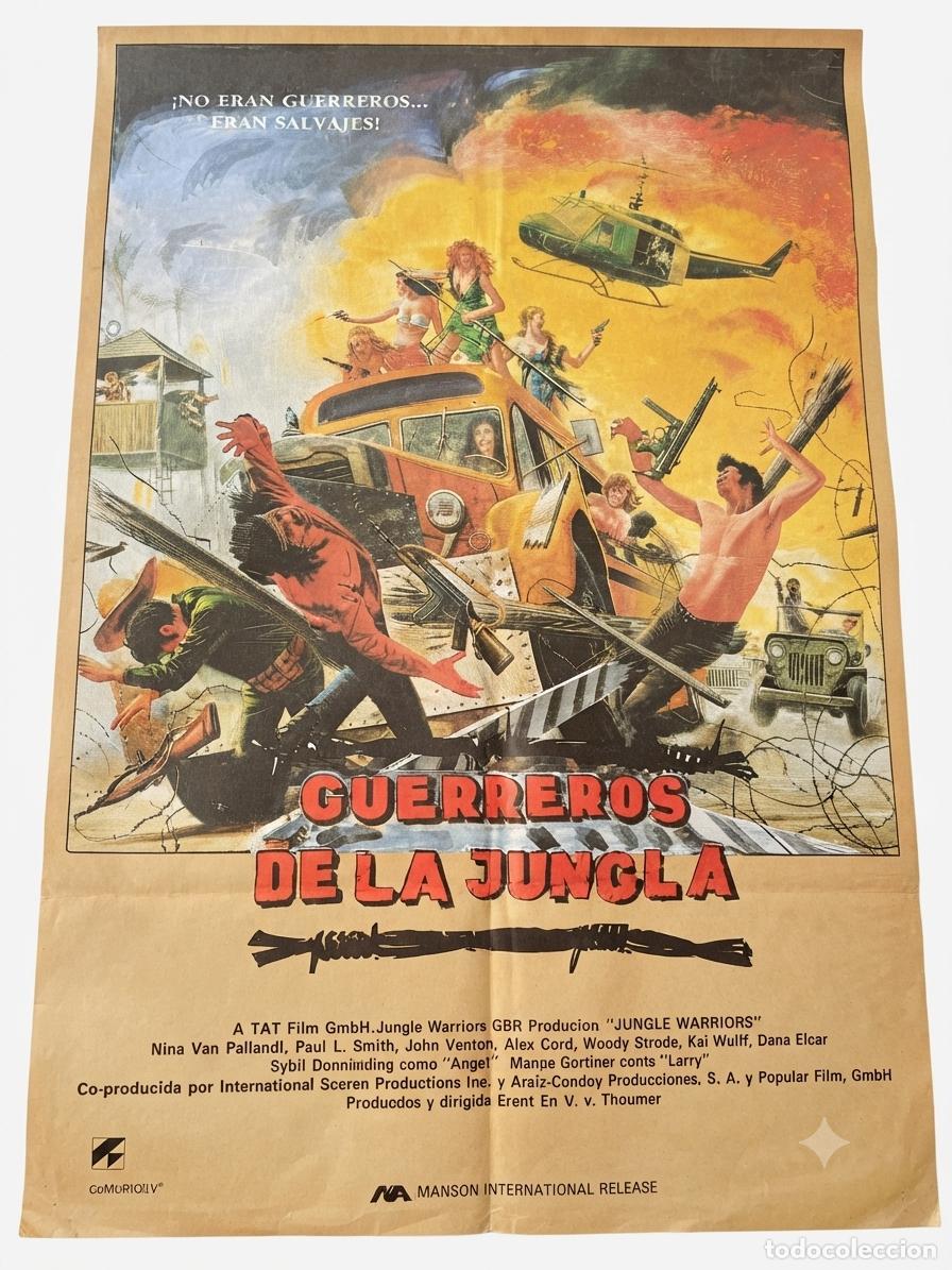 Kino: Guerreros de la Jungla. Cartel Cine