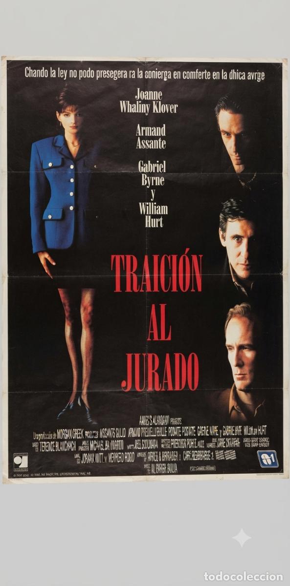 Cinema: Traici&oacute;n al jurado. Cartel Cine