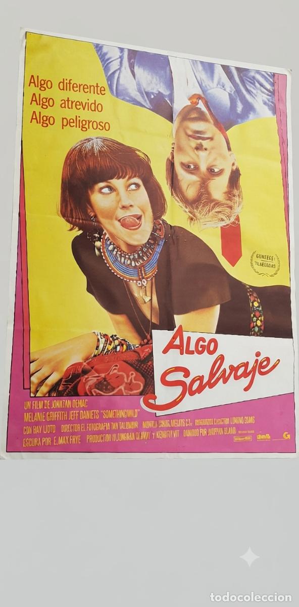 Cine: Algo salvaje. Cartel Cine