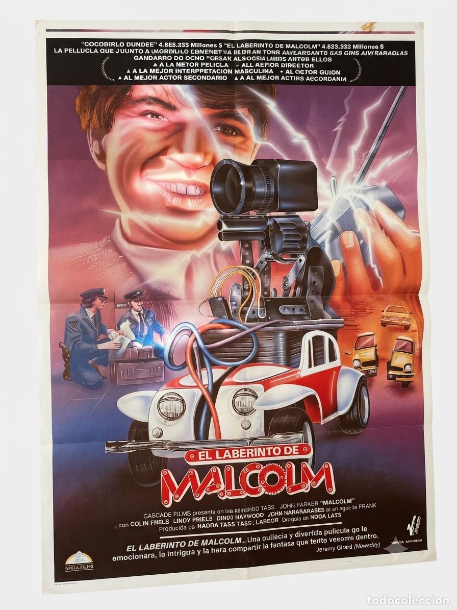 Cinema: El laberinto de Malcolm. Cartel Cine