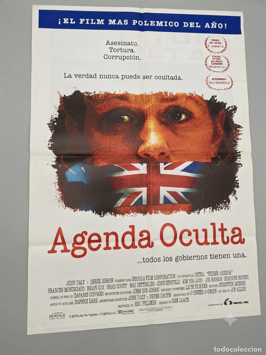 Kino: AGENDA OCULTA. CARTEL DE CINE