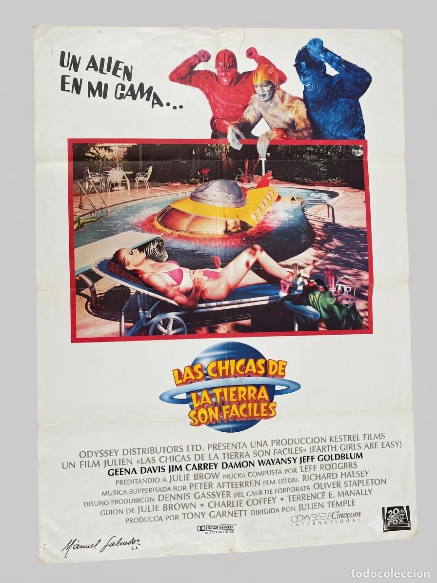 Kino: LAS CHICAS DE LA TIERRA SON F&Aacute;CILES. CARTEL CINE
