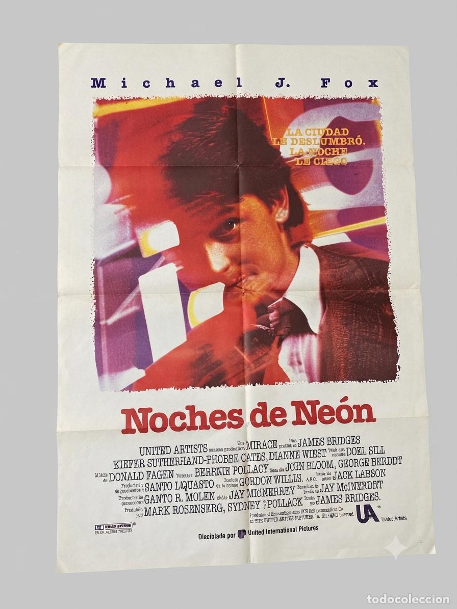 Kino: Noches de ne&oacute;n. Cartel Cine